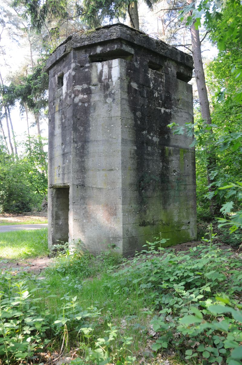 Duitse artillerie-observatiebunker in het Domein Bokrijk.