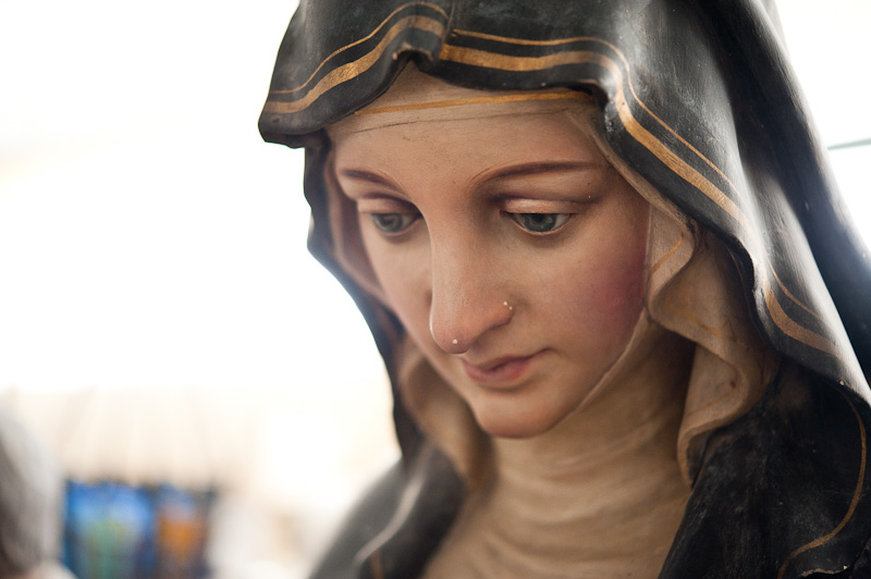 Mariabeeld, collectie Cultureel Erfgoed Annuntiaten Heverlee. Foto: Pieter Baert.